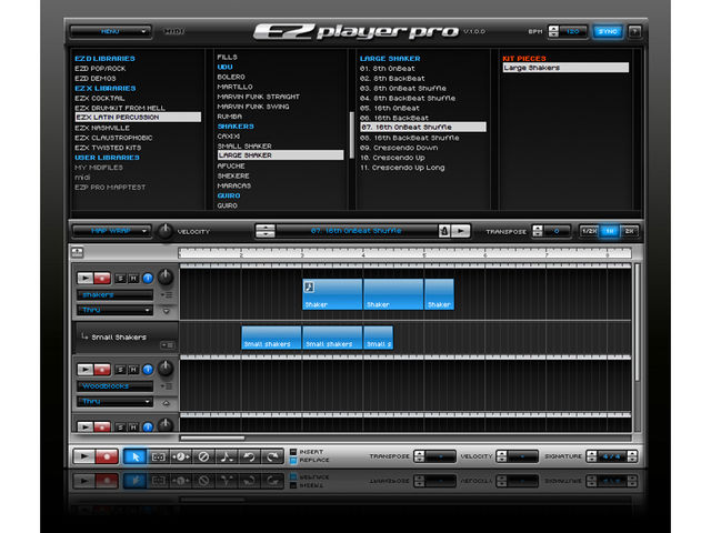 Creating rhythm arrangements has never been so easy...